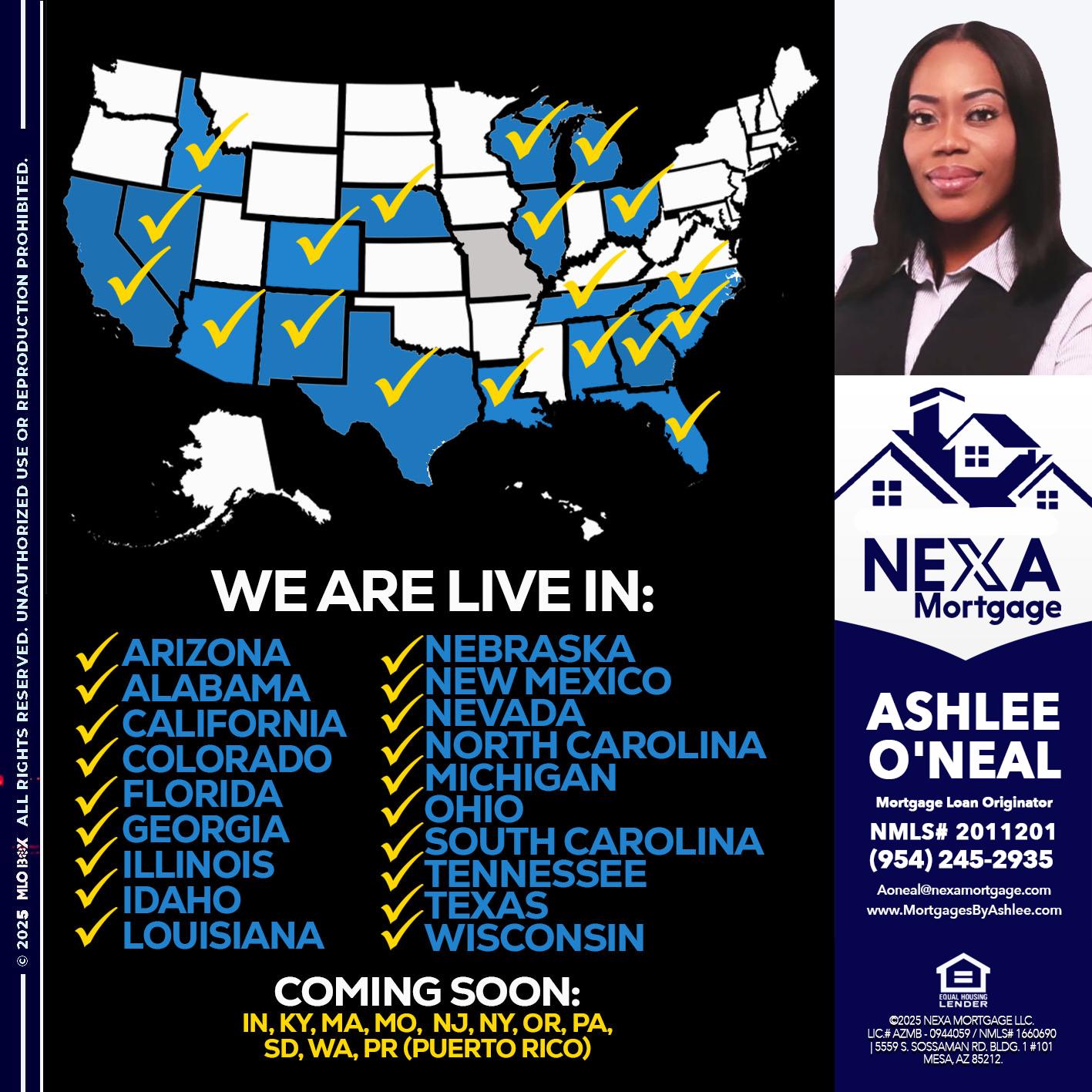 New Mexico live - Ashlee O’Neal -Mortgage Loan Originator