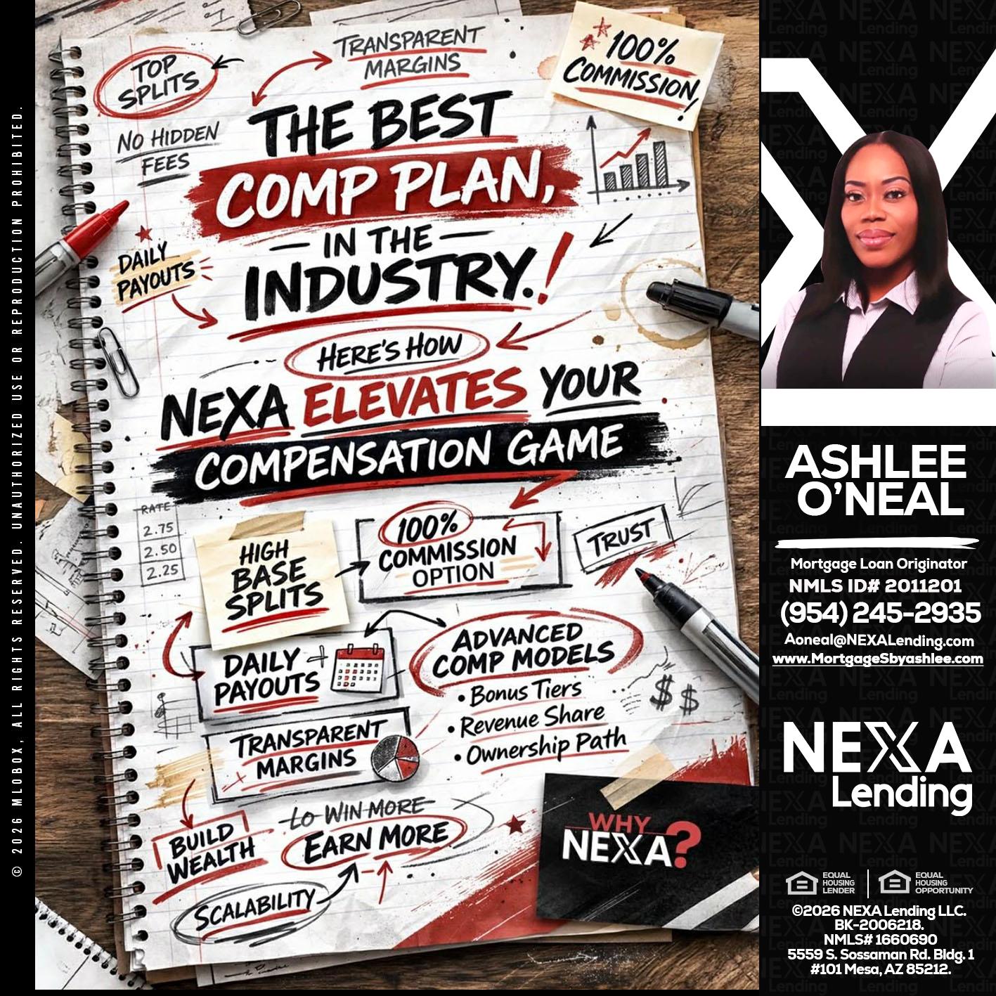 THE BEST COMP - Ashlee O’Neal -Mortgage Loan Originator