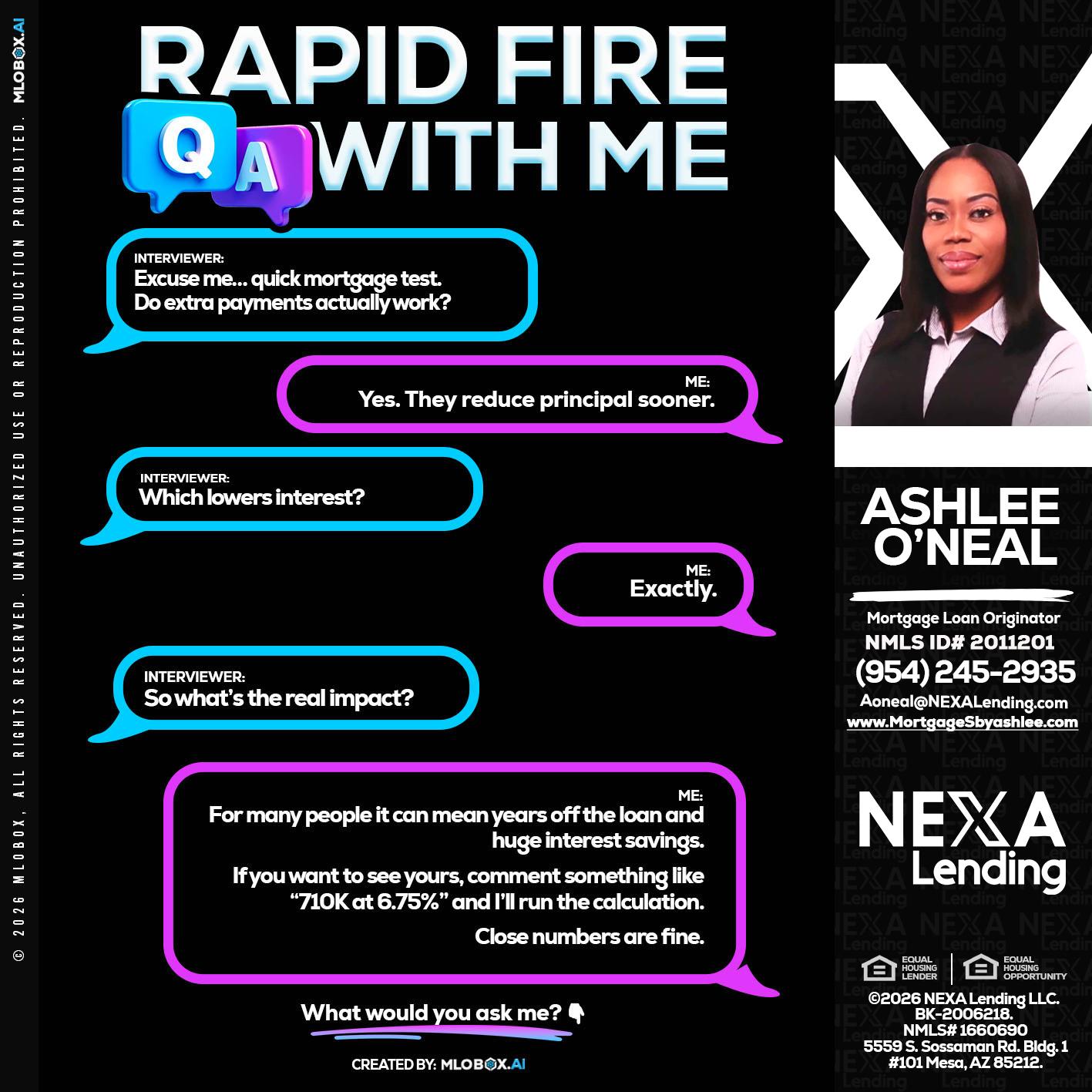 RAPID QA - Ashlee O’Neal -Mortgage Loan Originator