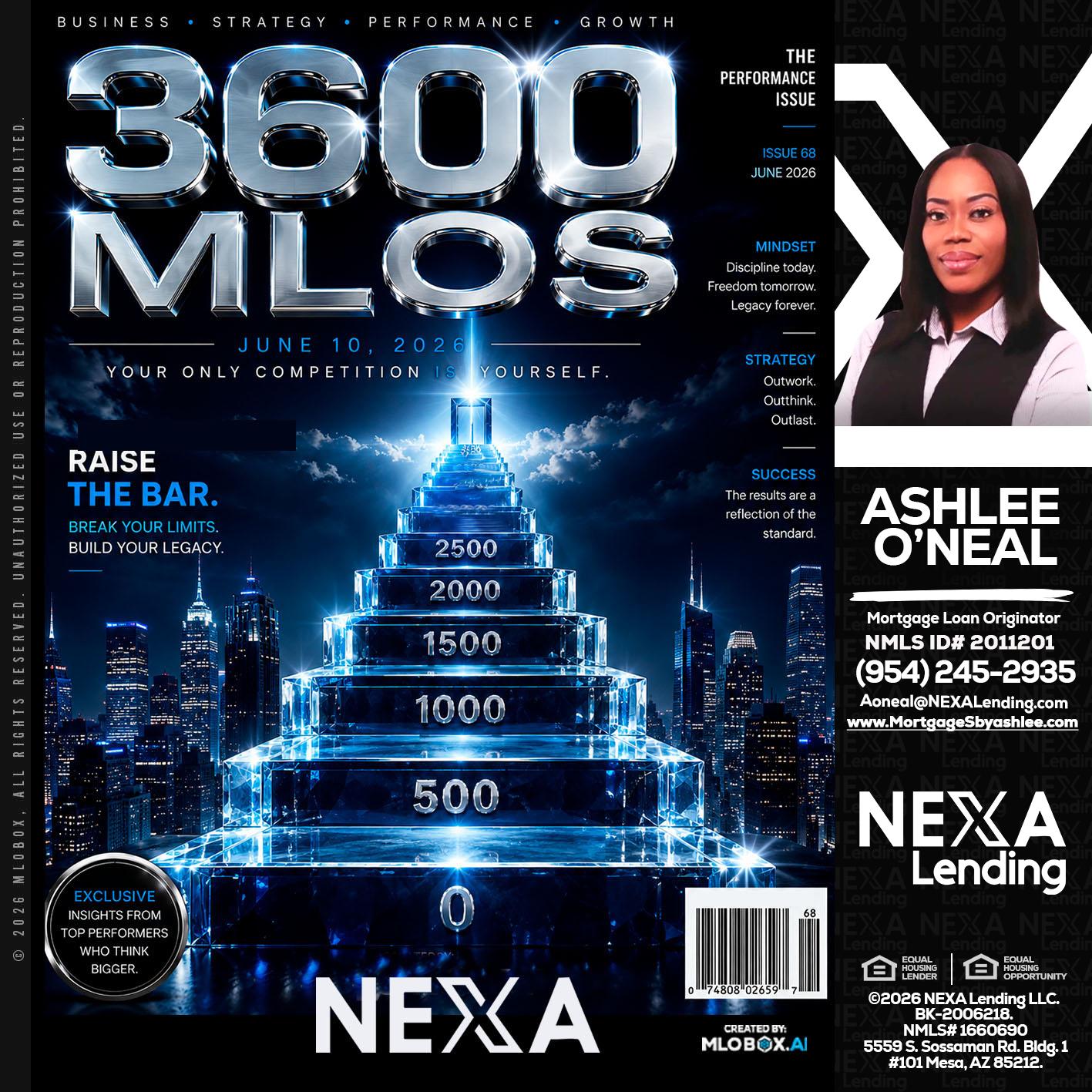 3600 MLOs - Ashlee O’Neal -Mortgage Loan Originator