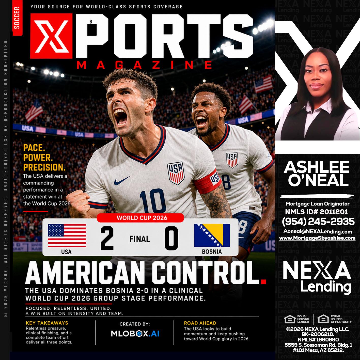AMERICAN CONTROL - Ashlee O’Neal -Mortgage Loan Originator