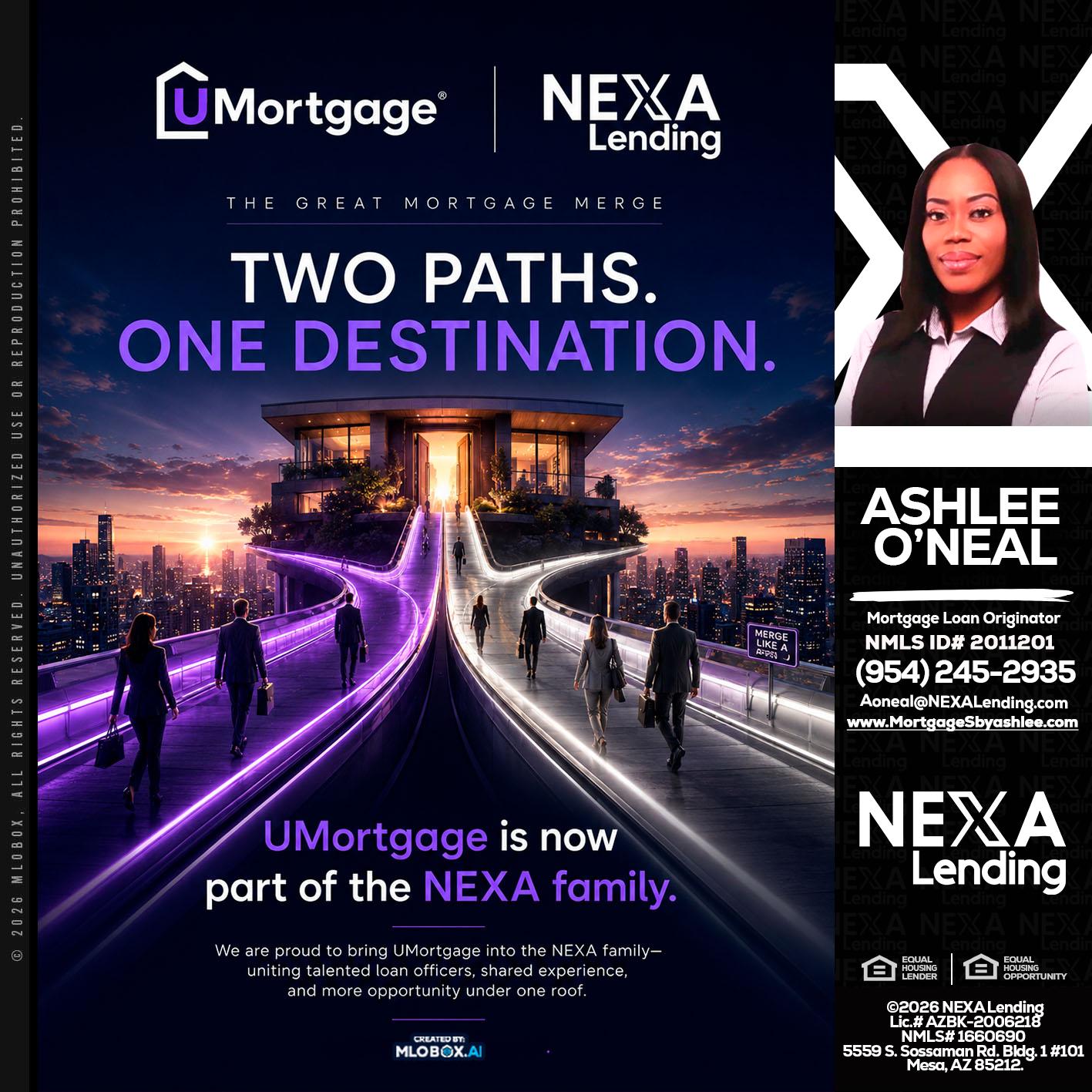 two path - Ashlee O’Neal -Mortgage Loan Originator